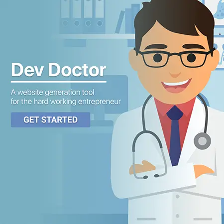Primary screenshot of the Dev Doctorproject.